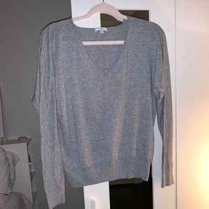 Thin gray sweater